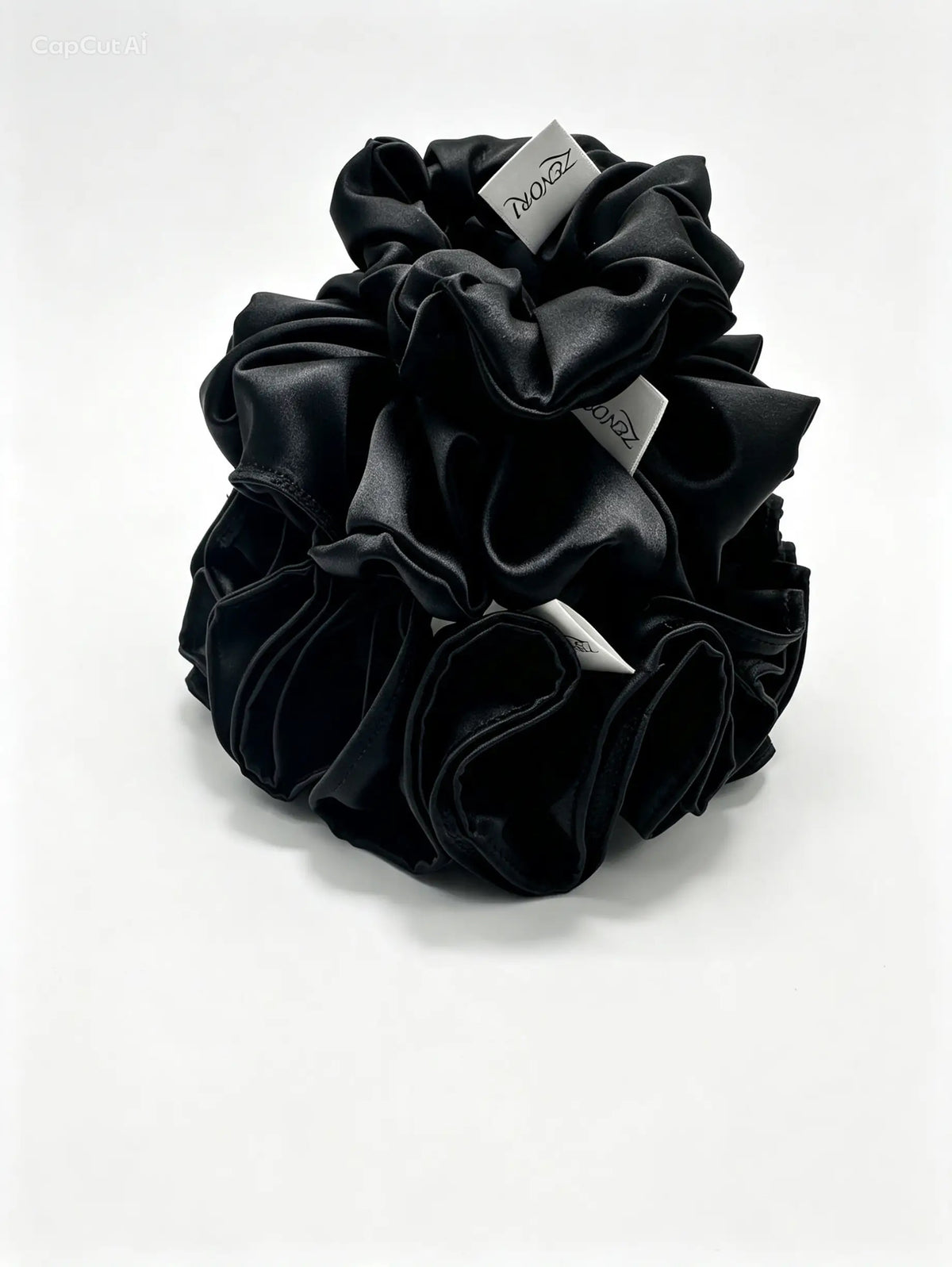 The 3-Piece Black Deluxe Ruffle Set