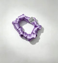 ZENORI Mini Silk Scrunchie Lavender - ZENORI mulberry silk mini scrunchie