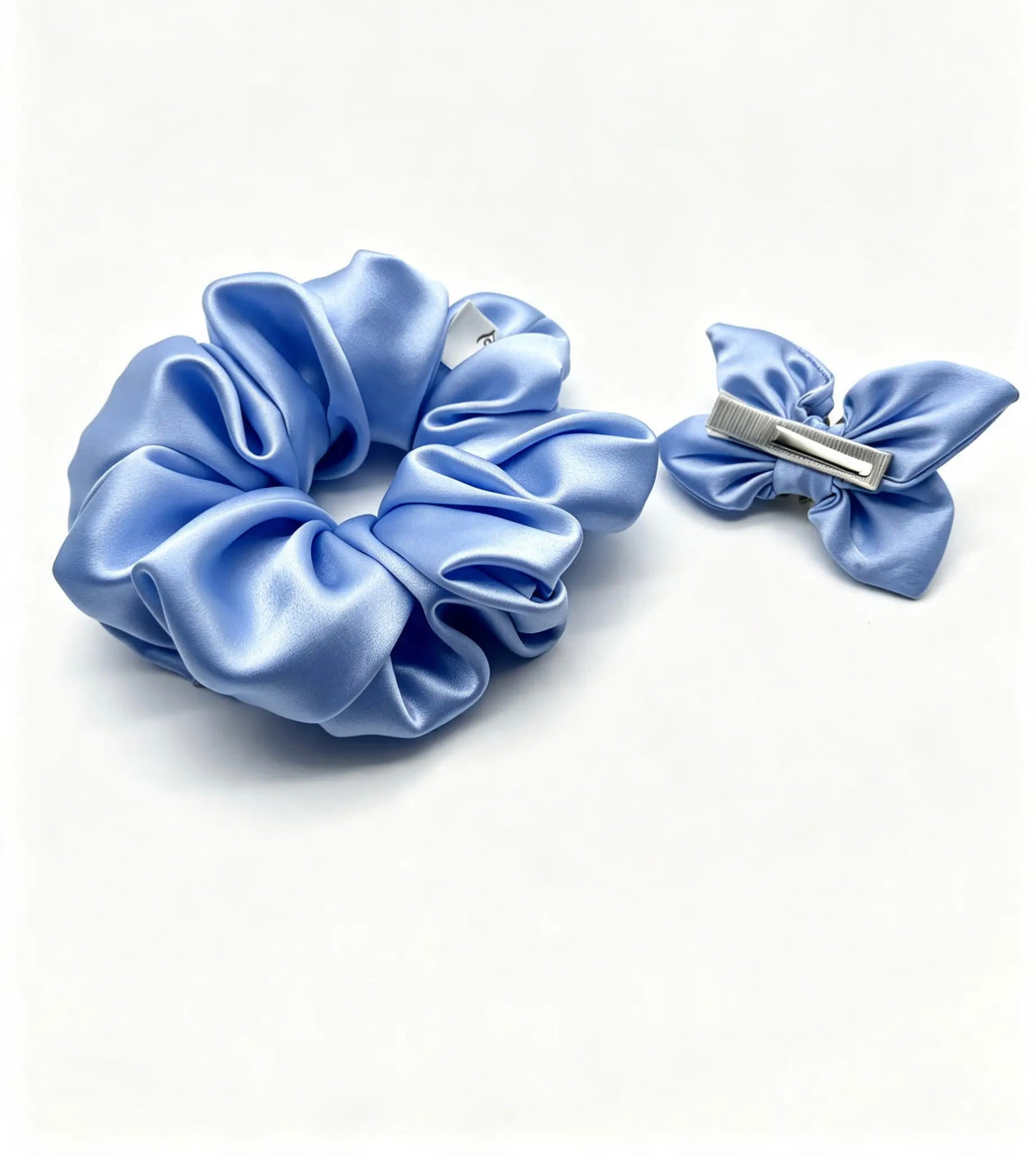 The Mom & Me Silk Set — Periwinkle