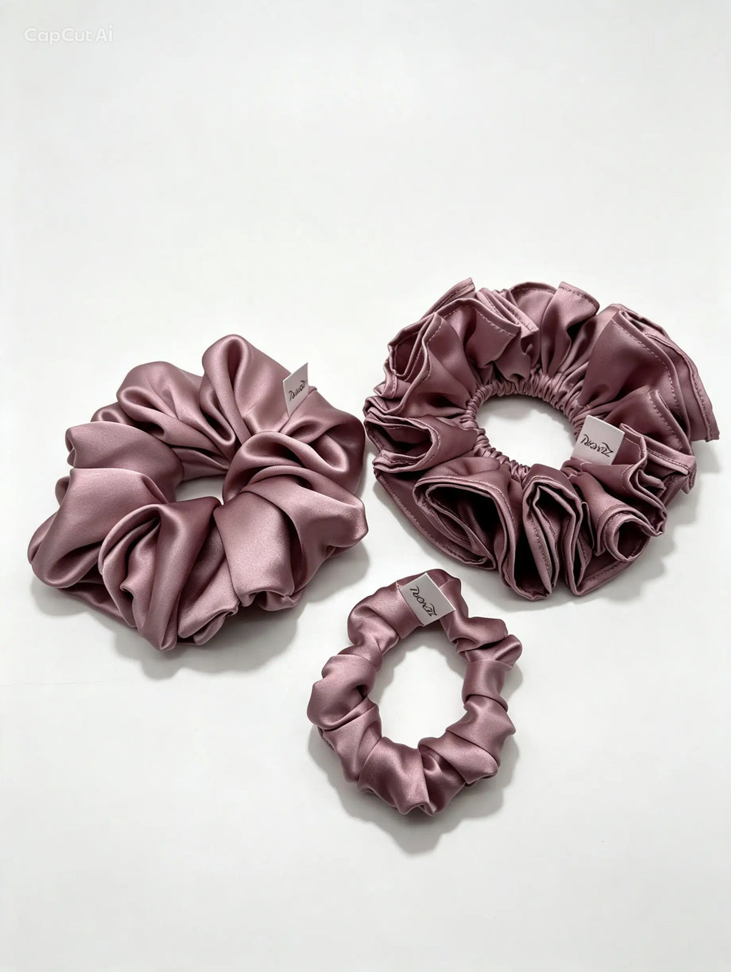 The 3-Piece Dusty Rose Deluxe Ruffle Set