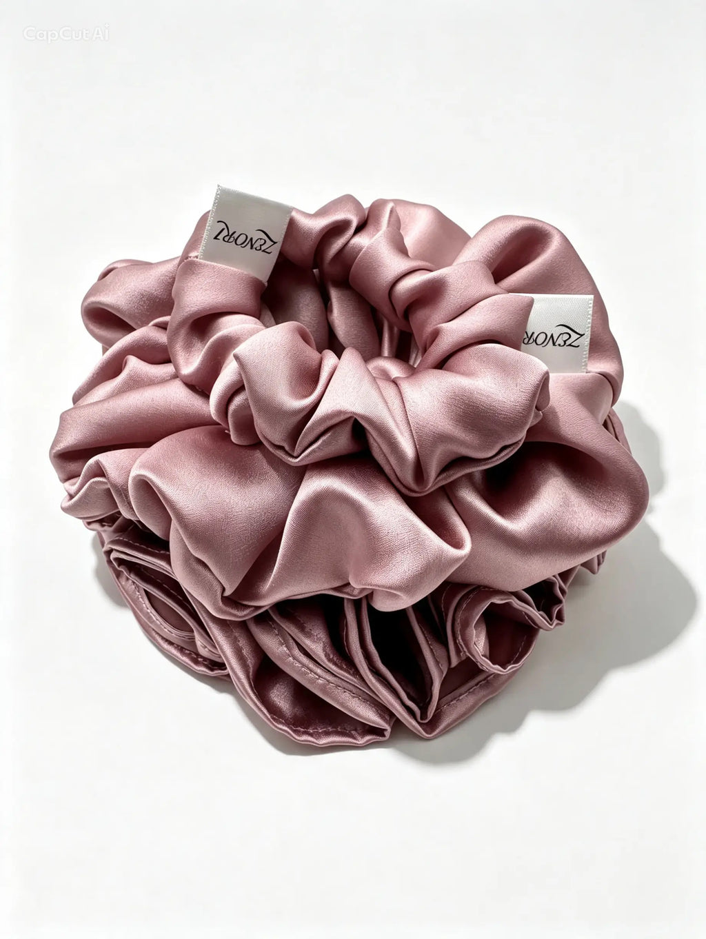 The 3-Piece Dusty Rose Deluxe Ruffle Set