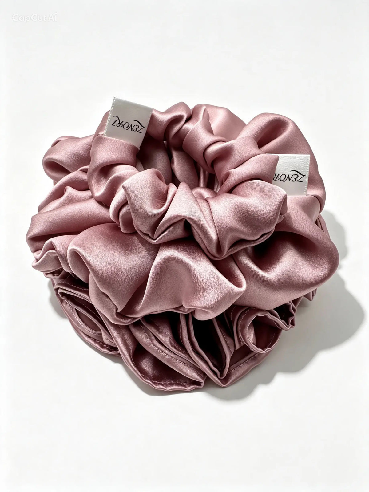 The 3-Piece Dusty Rose Deluxe Ruffle Set